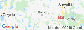 Olecko map